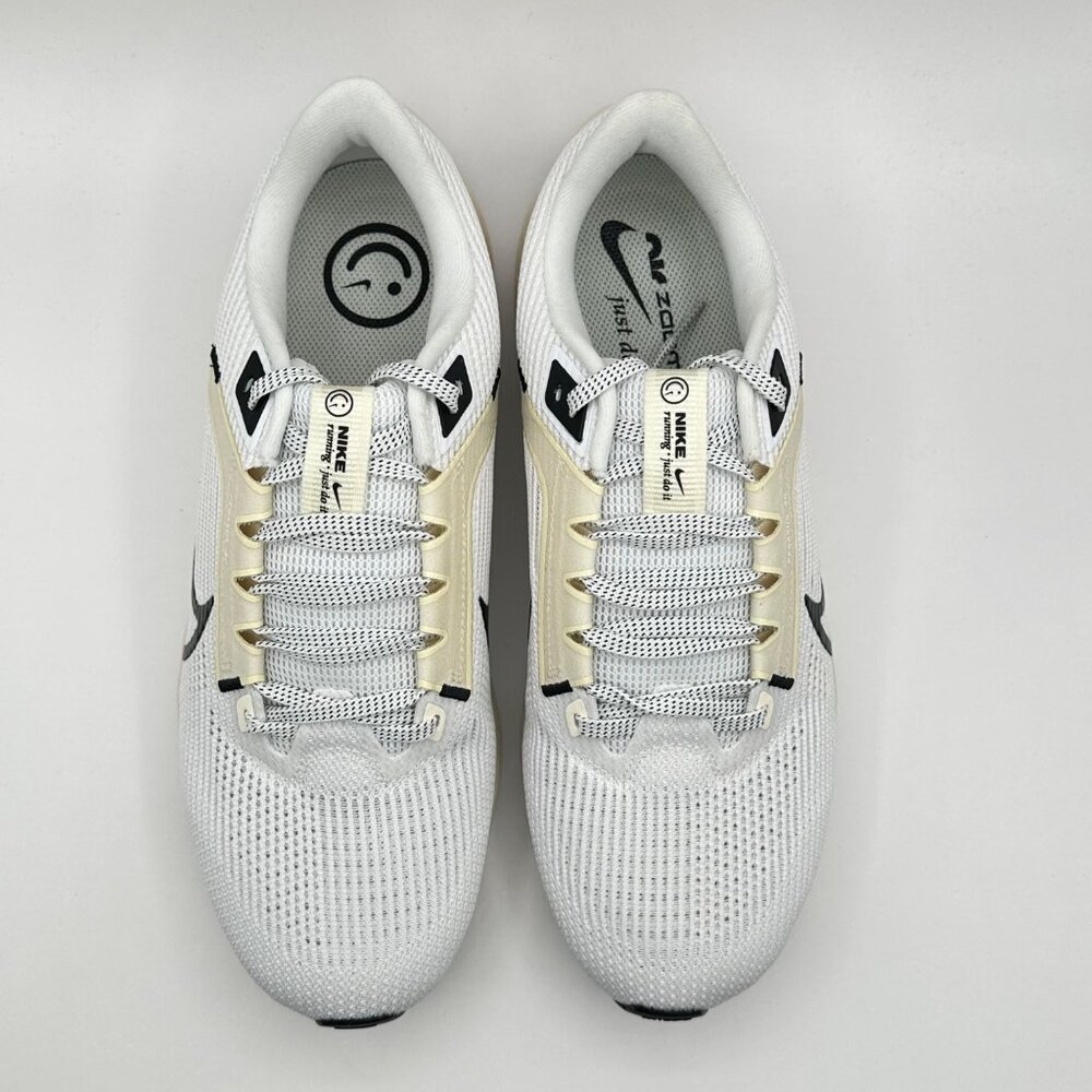 Women's Nike Air Zoom Pegasus 40 White Coconut Milk Sail Black Running Size 11 - Picture 6 of 12